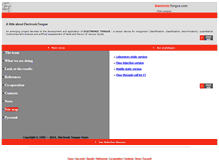 Tablet Screenshot of pda.electronictongue.com